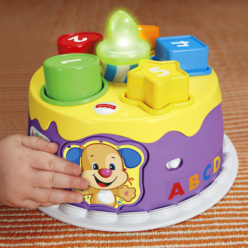 fisher price, torta