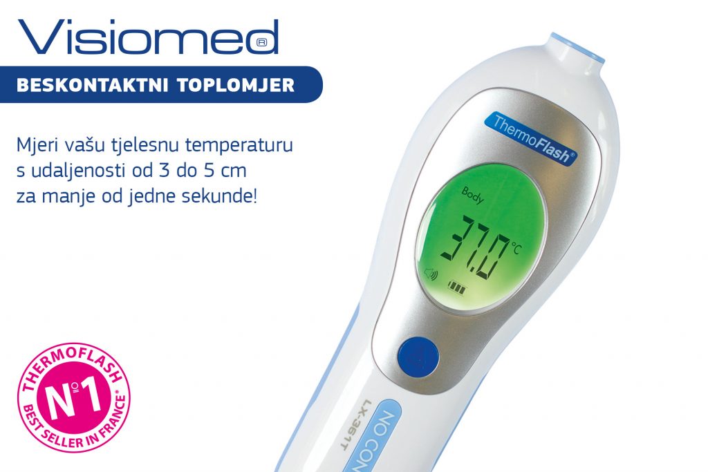 toplomjer, temperatura, visiomed