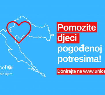 Unicef, potres, pomoć